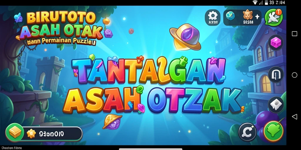Tampilan gameplay yang seru dan menantang dalam BIRUTOTO.