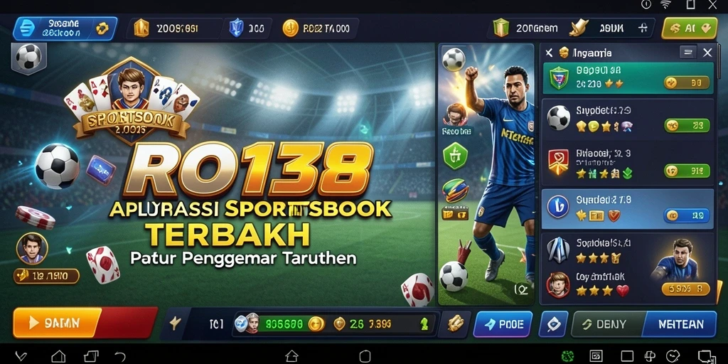 Tampilan menarik dari gameplay Sportsbook di BRO138.