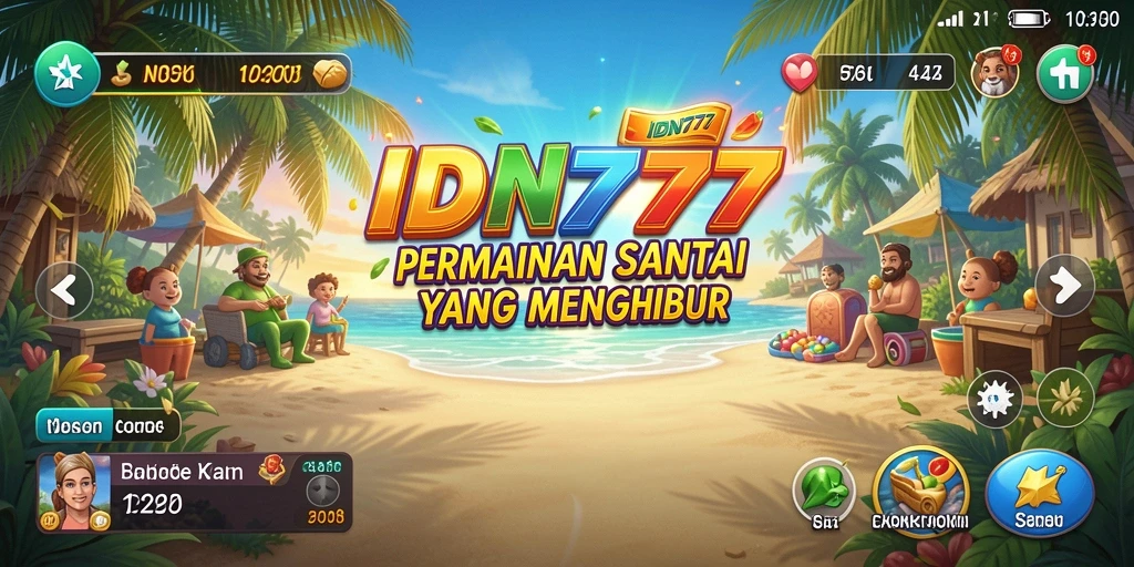 Tampilan menarik dari gameplay IDN777 yang menghibur dan penuh warna.