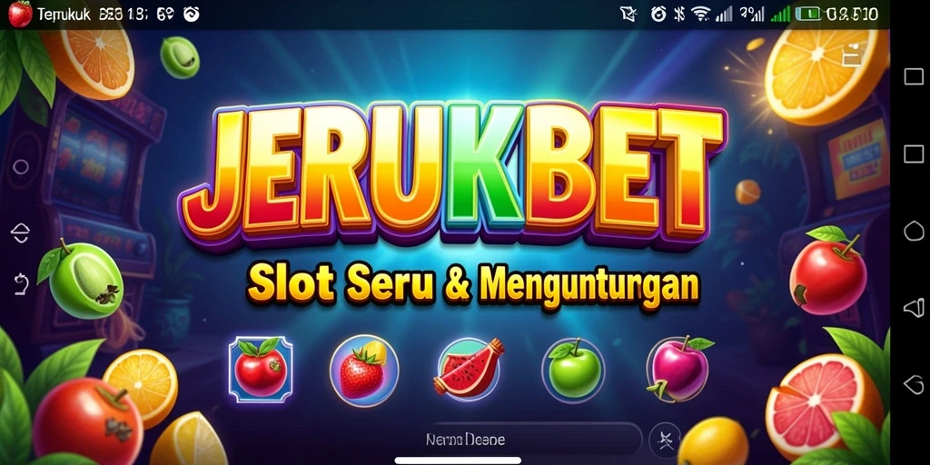 Tampilan gameplay seru dari JERUKBET dengan tema slot menarik.