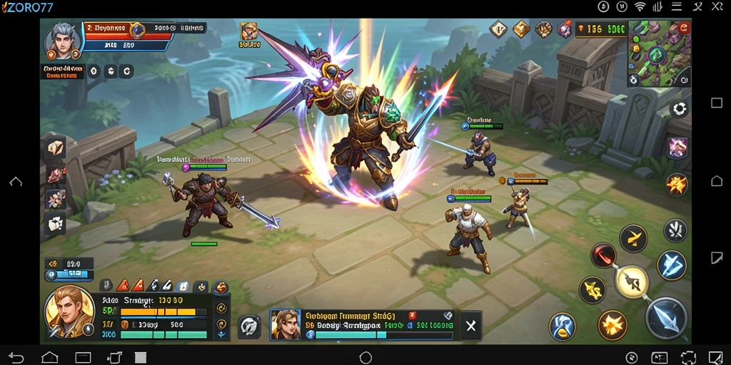 Tampilan gameplay menarik di ZORO77 dengan strategi yang mendalam.